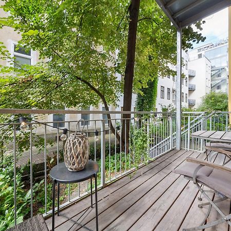Central Vienna Apartment With Garden View Экстерьер фото